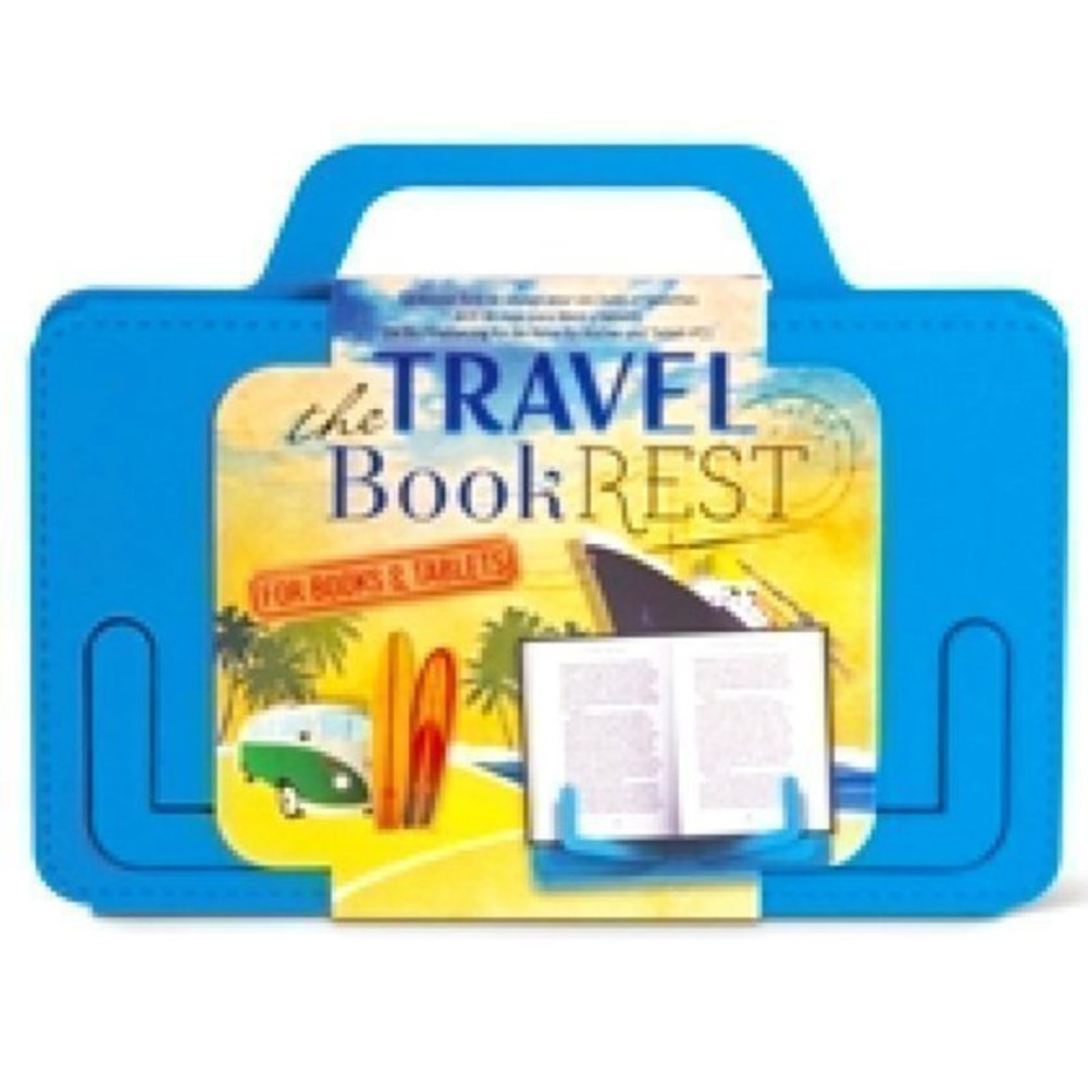 Travel Book or Tablet Rest - Color: Blue